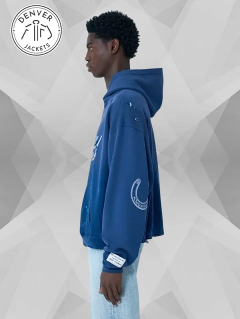 Chateau Ranch Gallery Dept Hoodie Blue
