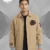 Chicago Blackhawks Jacket Brown