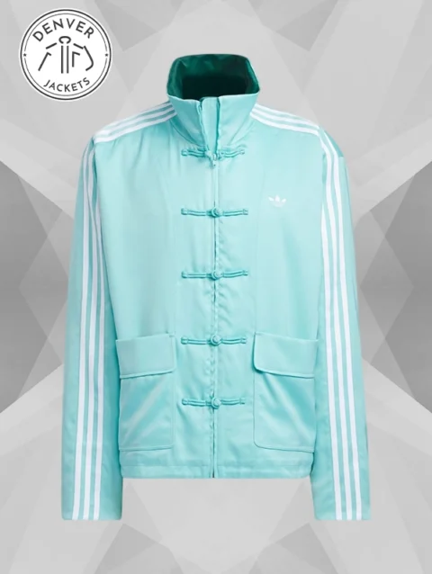 Chinese New Year Tang Satin Track Toggle Jacket