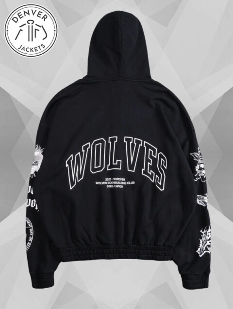 Darc Sport On Our Sleeve Chambers Black Zip Hoodie