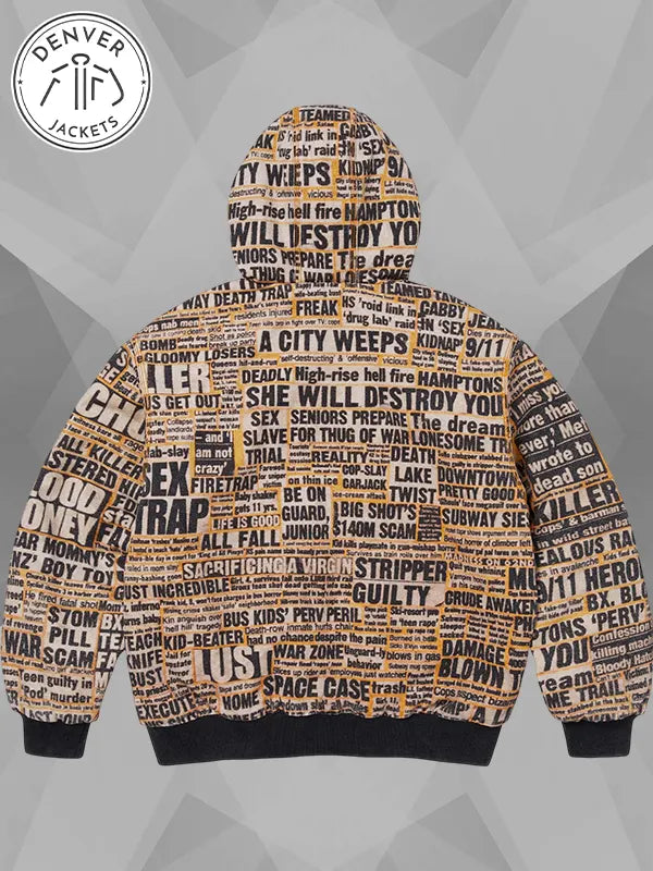 Dash Snow Supreme Hooded Work Jacket
