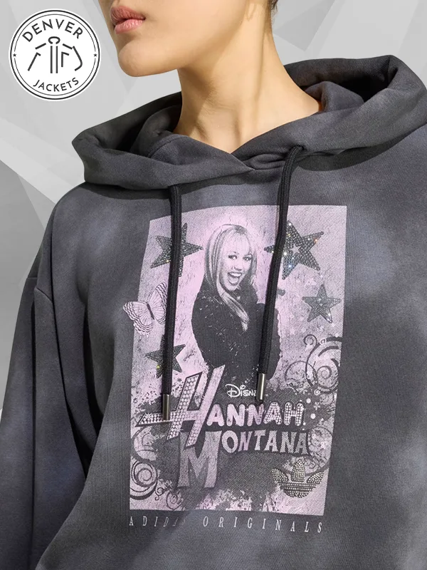Disney Hannah Montana Adidas Hoodie In Black