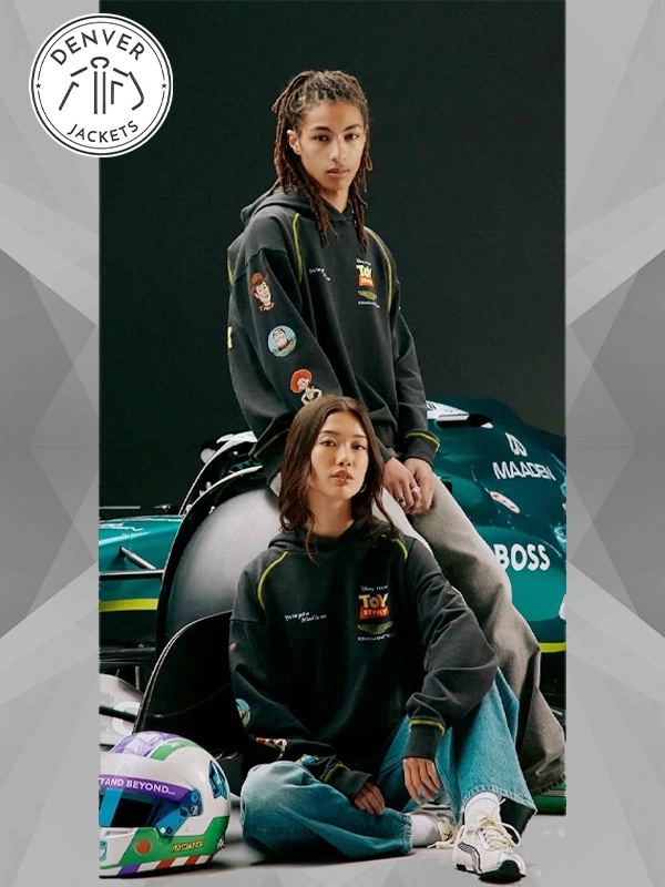 F1 Aston Martin X Toy Story Hoodie Black