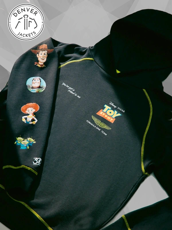 F1 Aston Martin X Toy Story Sweatshirt Hoodie In Black