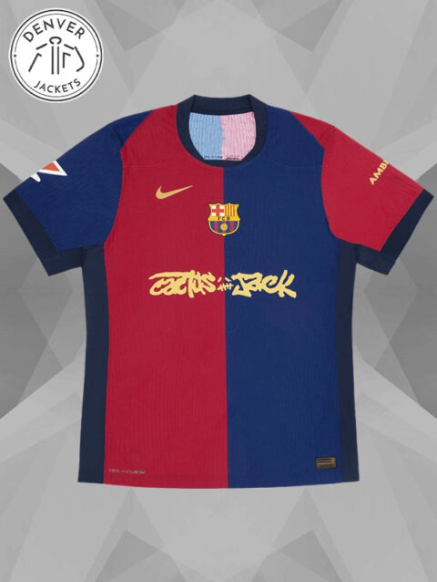 FC BARCELONA 2024 25 MATCH HOME X CACTUS JACK JERSEY