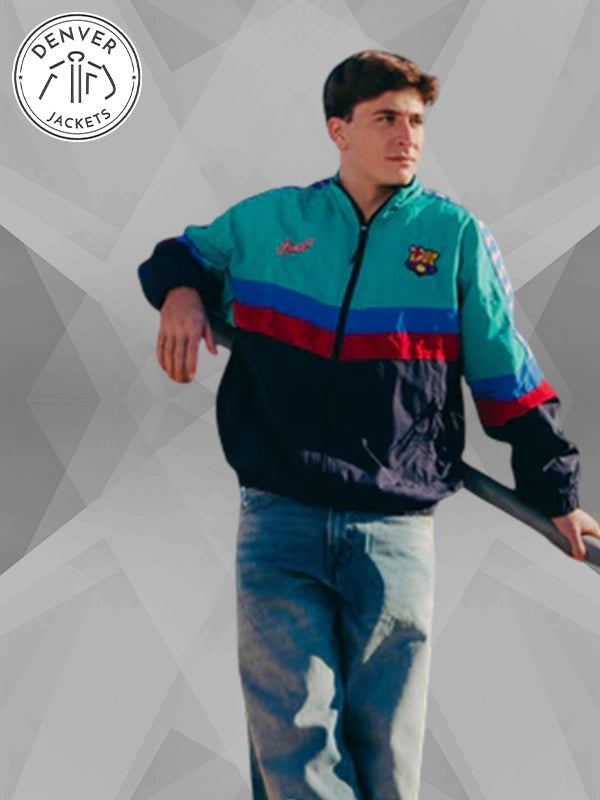 FC Barcelona Retro Jacket Men s