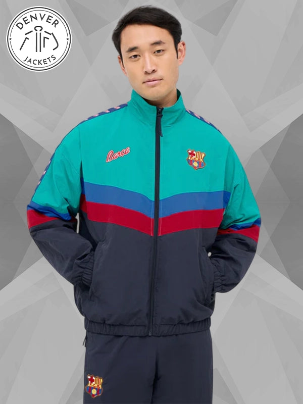 FC Barcelona Retro Track Jacket
