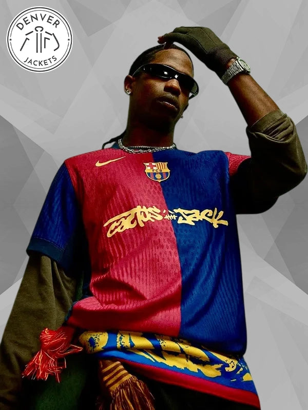 FC Barcelona x Travis Scott Cactus Jack 24 25 Jersey