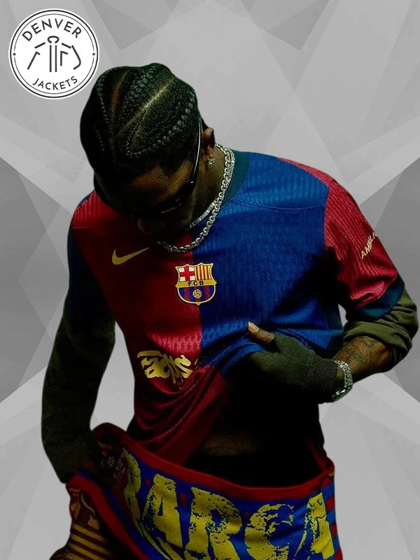 FC Barcelona x Travis Scott Limited Edition 24 25 Jersey