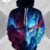 Galaxy Wolf Hoodie