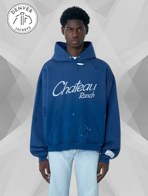 Gallery Dept Chateau Ranch Hoodie Navy Blue
