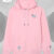 Goat USA Ice Cream Hoodie Pink