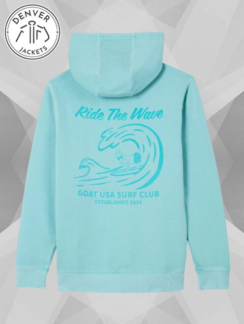 Goat USA Ride the Wave Hoodie Blue