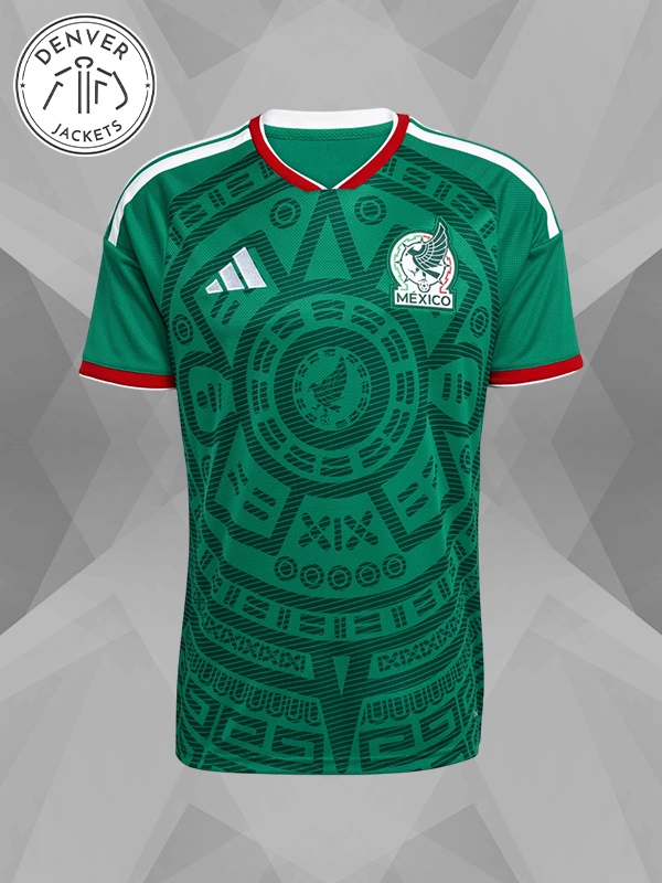 Green Mexico Home Jersey 2026 By Adidas