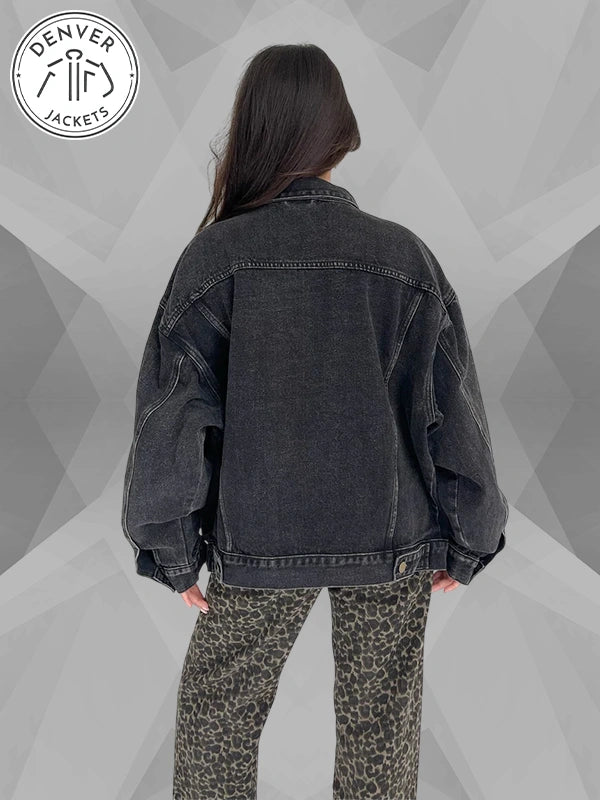 Grey Bandit Jean Midtown Denim Jacket Women s