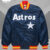 HOMAGE X Starter Astros Satin Jacket Blue