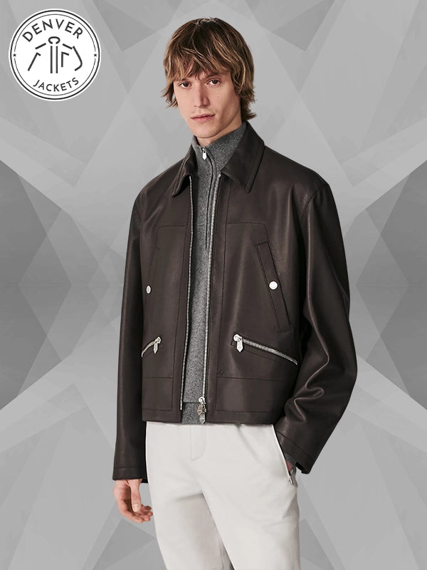 Hermes Leather Jacket
