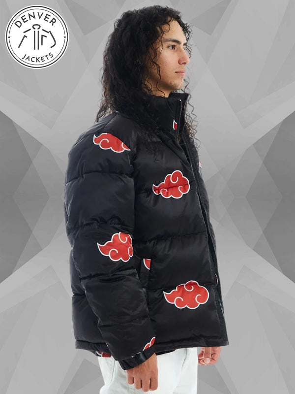 Hypland Shippuden Akatsuki Puffer Jacket