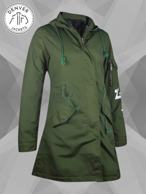 I Really Don t Care Do You Jacket Coat In Green