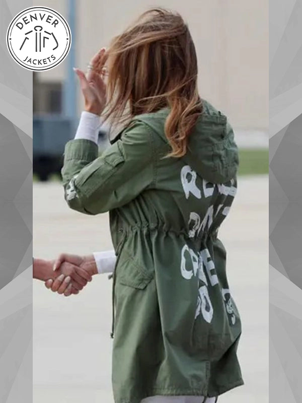 I Really Don t Care Do You Jacket Melania Trump