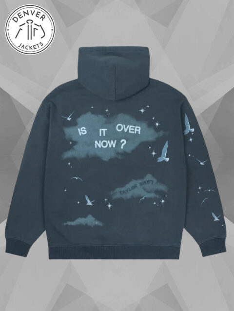 Is It Over Now Taylor Swift 1989 Hoodie Blue
