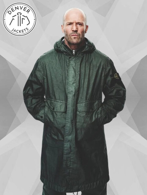 Jason Statham Stone Island Membrana Fishtail Coat