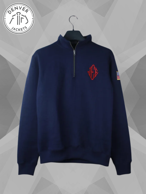 Jeffrey Epstein Quarter Zip Jacket