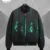 Kith for The Matrix Vance Satin Bomber Jacket Black