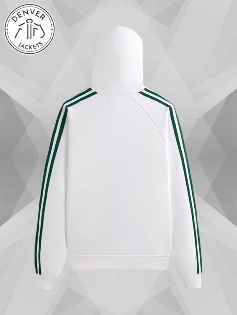Kith For Adidas Football Hoodie White