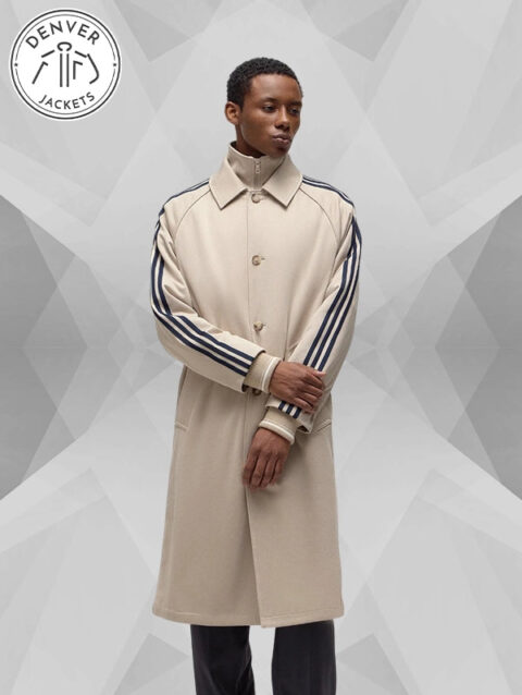 Kith For Adidas Football Hybrid Trench Coat Beige
