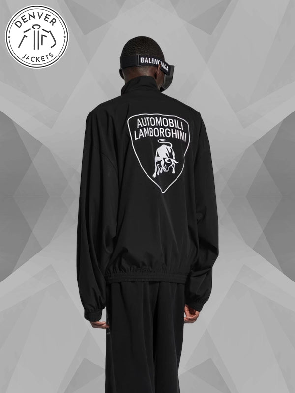 Lamborghini x Balenciaga Track Jacket In Black