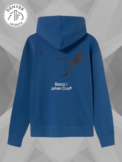 Legacy Barca x Johan Cruyff Hoodie Blue