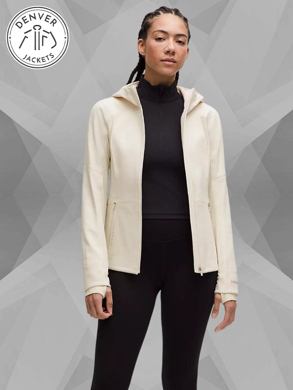 Lululemon Cross Chill Jacket Light Ivory