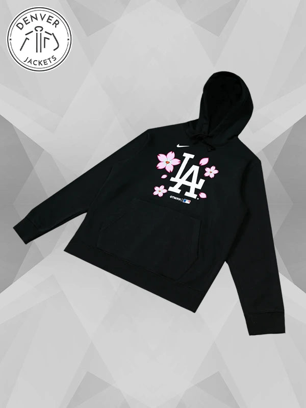 MLB World Tour Tokyo Series 2025 Takashi Murakami x Dodgers Hoodie Black