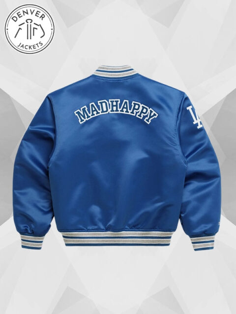 Madhappy LA Dodgers Bomber Jacket Blue