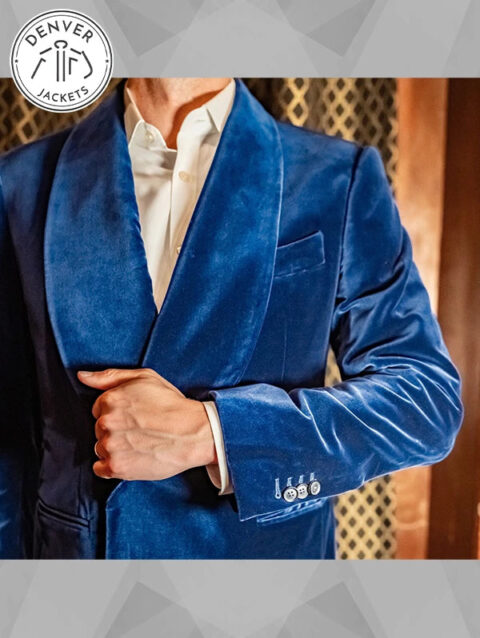 Mayflower Smoking Blue Jacket Blazer