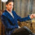 Mayflower Smoking Jacket Blue
