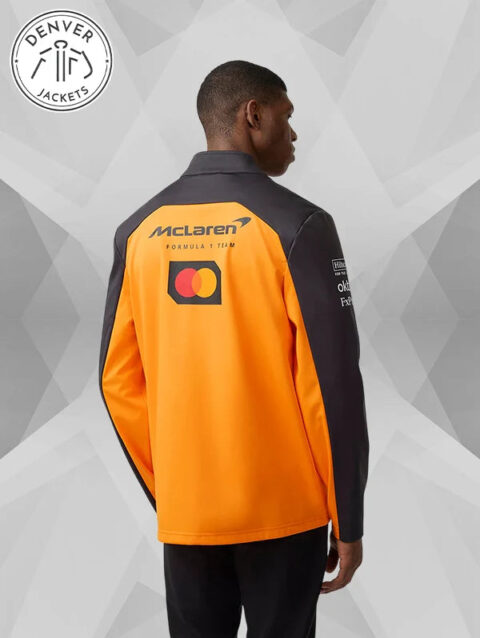 McLaren Formula 1 Team Soft Shell Jacket Orange