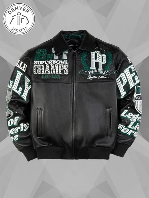 Meek Mill Pelle Pelle 2025 Philadelphia Eagles Championship Jacket