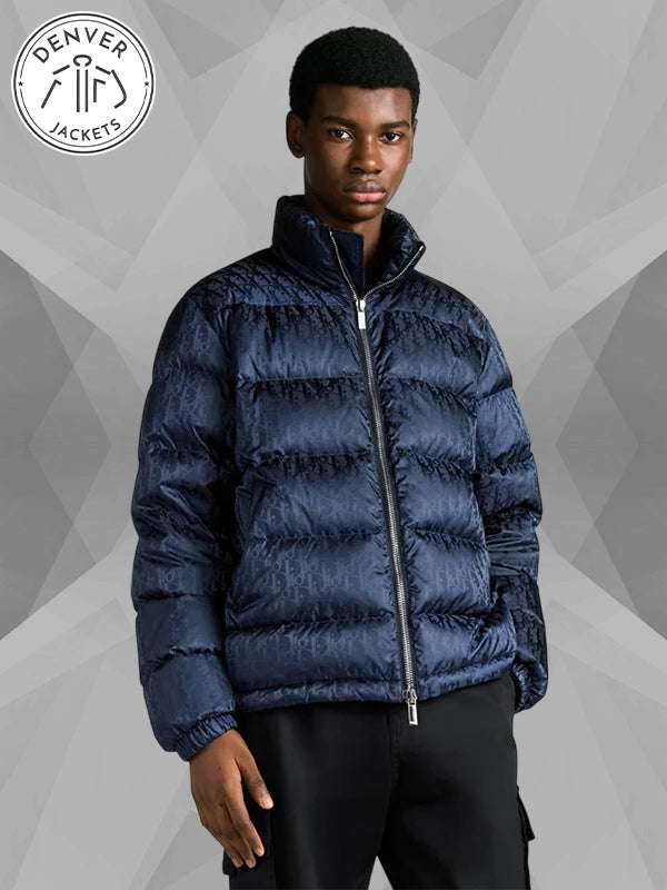 Men s Dior Blue Puffer Jacket