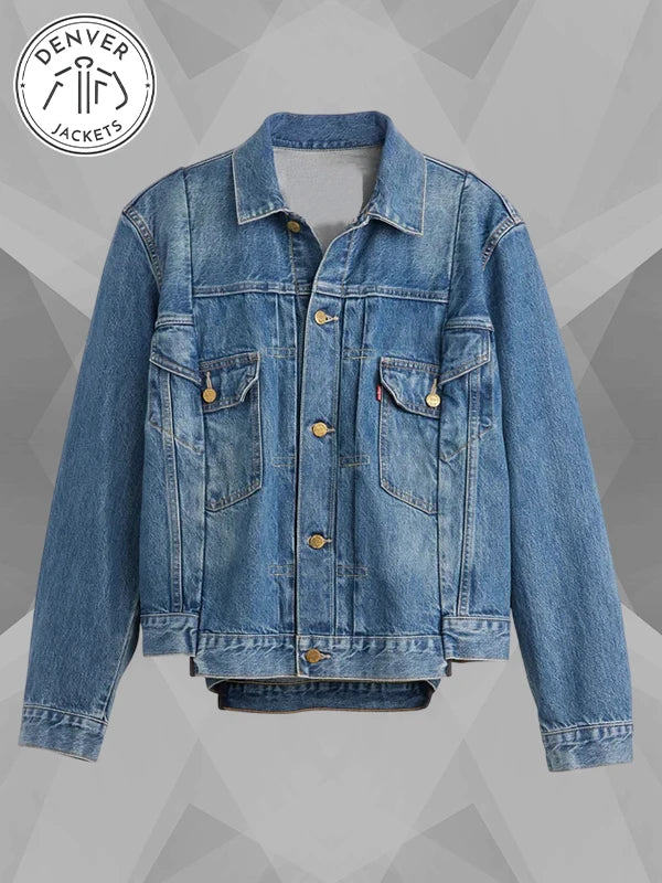 Men s Levi s x sacai Denim Jacket Blue