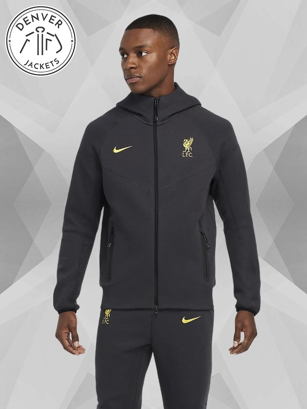 Men s Liverpool F C Nike Tech Fleece Hoodie