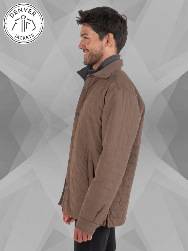 Men s Storm Creek Shirt Jacket Brown