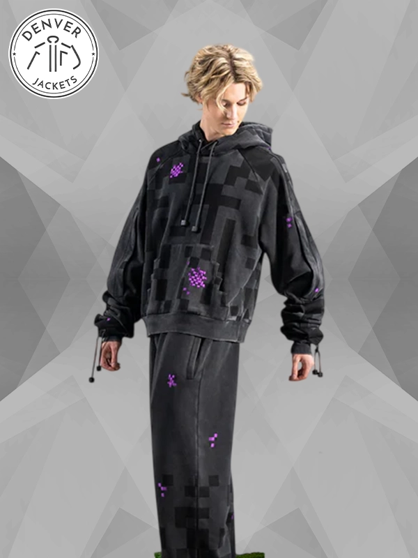 Mens Very Cool Enderman Hoodie Minecraft