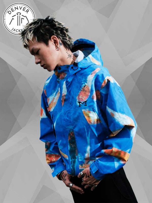 Metra Koi Fish Blue Jacket