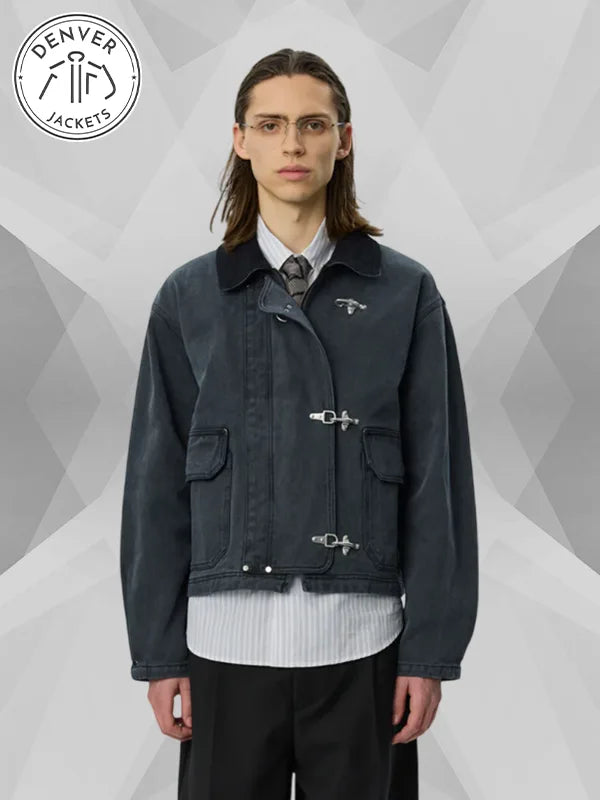 Mfpen Clasp Jacket Grey