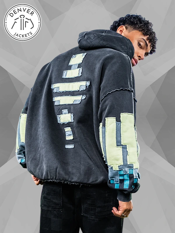 Minecraft Warden Hoodie Mens