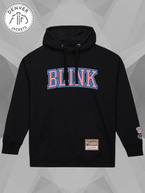 Mitchell Ness X Blackpink Knicks Hoodie Black