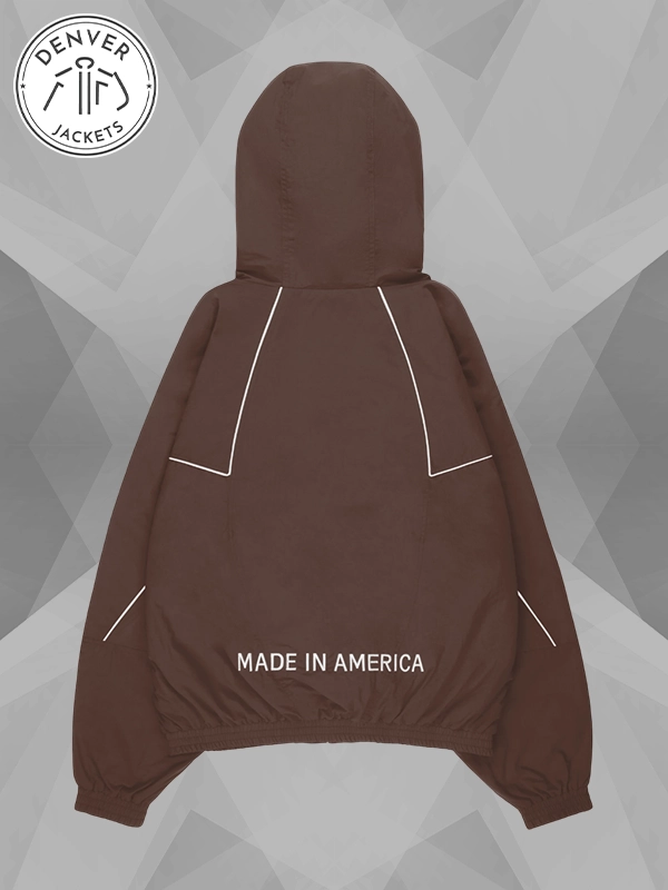 NAHMIAS x Marty Supreme A24 Classic Warm Up Jacket Brown