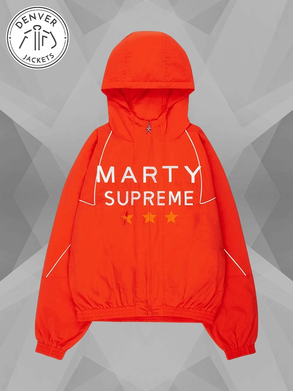 Nahmias Orange Marty Supreme Jacket A24